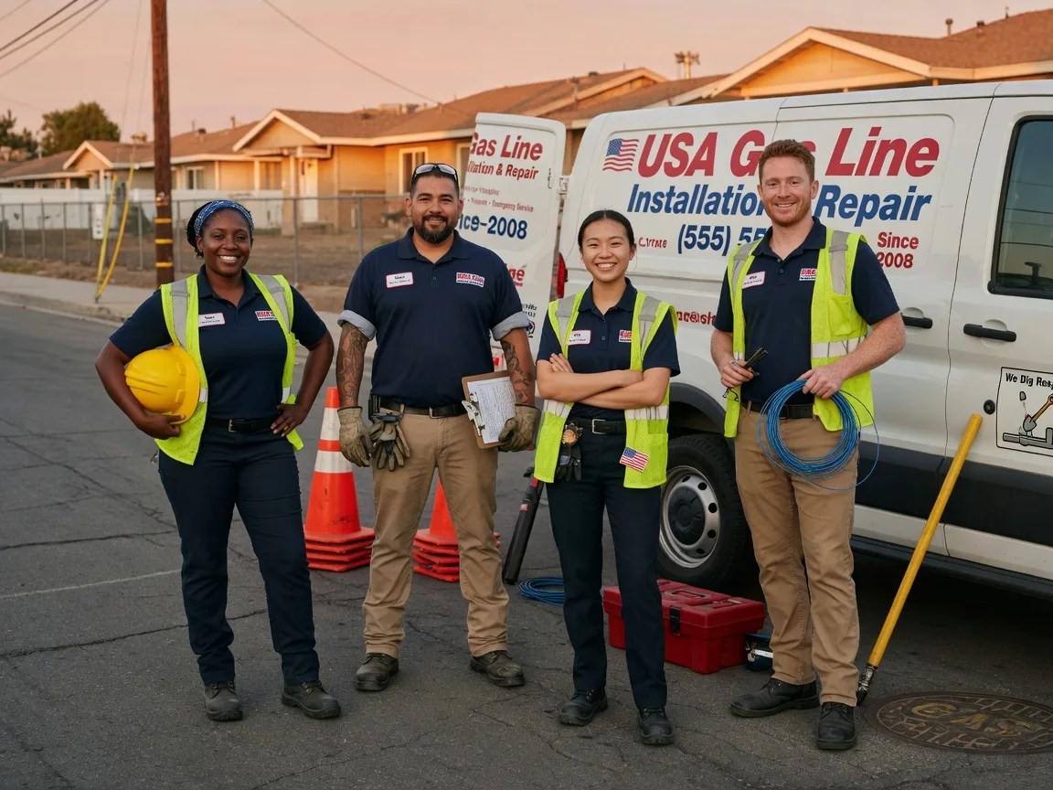 Gas Line Installation company in Livermore, ME